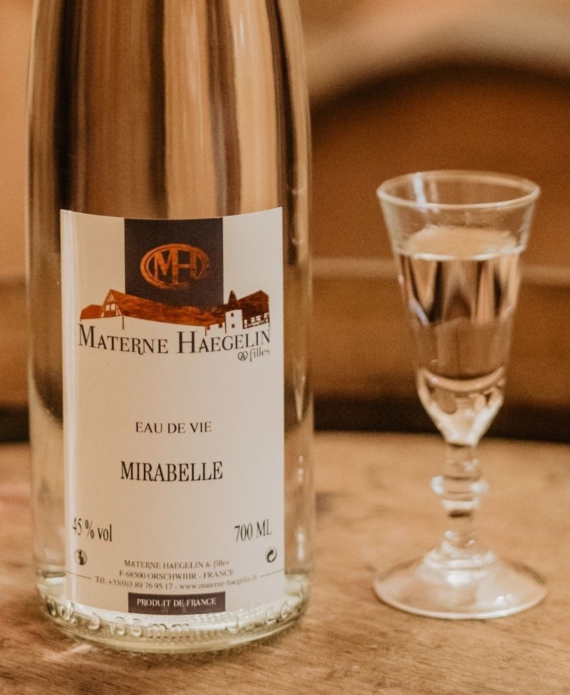 Eau de vie Mirabelle