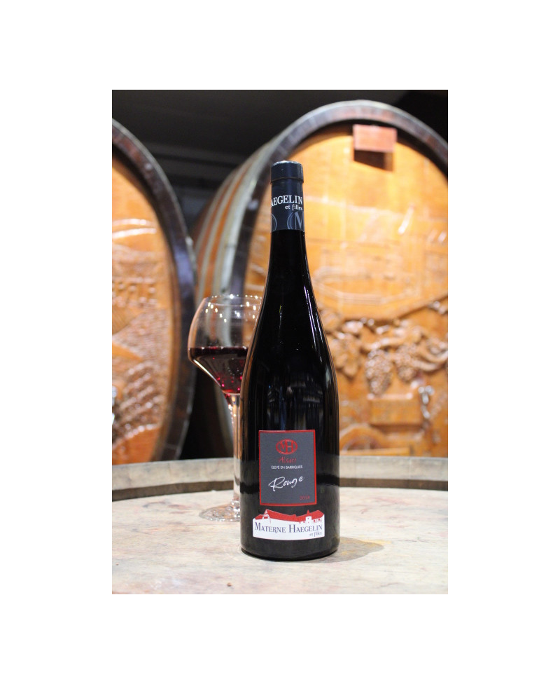 Rouge d'Alsace élevé en barriques Bio*